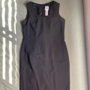 R&M Richards Plus Size Elegant Black Maxi Dress